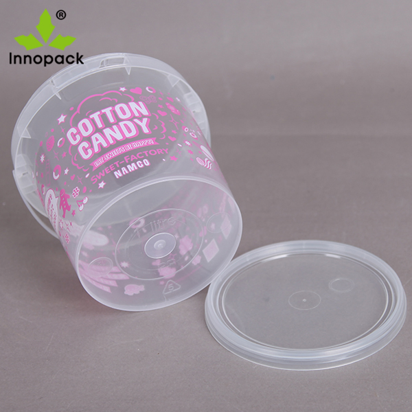 Supply Round 3 Liter PP Material Food Grade Plastic Buckets /Pail