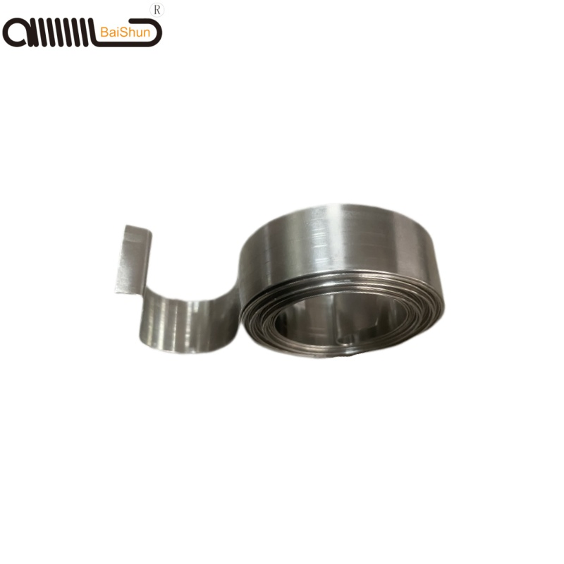Customize Steel Flat Fastern Spiral Contant Force Spring for Car Tent Crane Springs