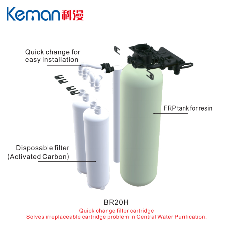 New Items Water-Softener-Filter-All-in-One Automatic Regeneration