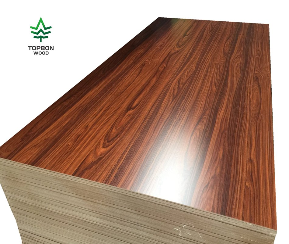 Various Colors Melamine Faced MDF Board for Furniture Usage