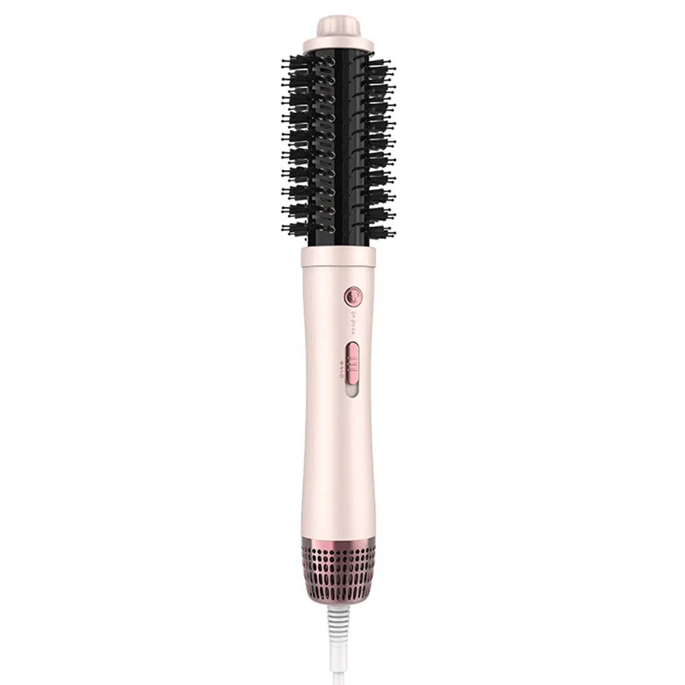 Hot Air Styling Comb Cylinder Roller Hair Straightener Curler Dual Power Dry Hair Tool Fast Heating PTC 21 Conductor