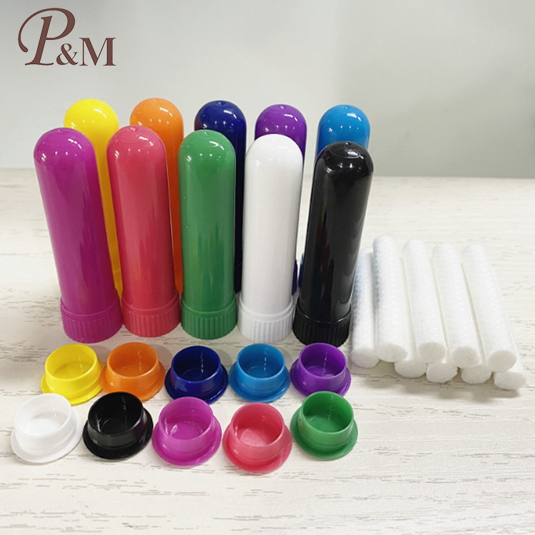 P&M High Quality Household Wholesale Plastic Cotton Wick Nasal Inhaler