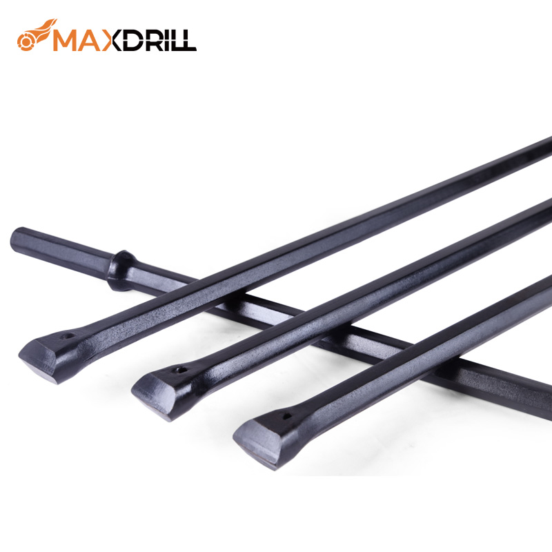 Maxdrill 1600mm Integral Drill Rod for Quarrying Applications