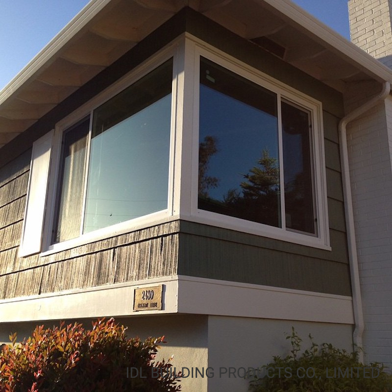 Double Glazing UPVC Window PVC Sliding Windows Soundproof Low-E Glass Casement Window