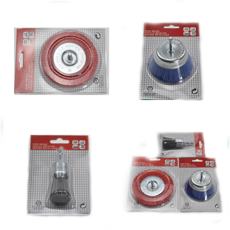 Абразивная щетка для дерева, полировки и удаления заусенцев