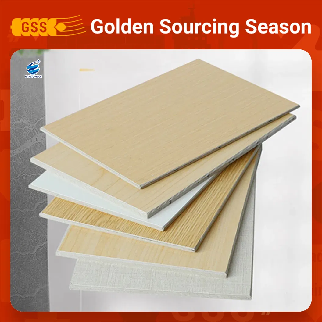 New Design Non-Gypsum Board Cement Film Faced Cladding Sheets Panel Slats MGO Board Wall Fireproof Panel