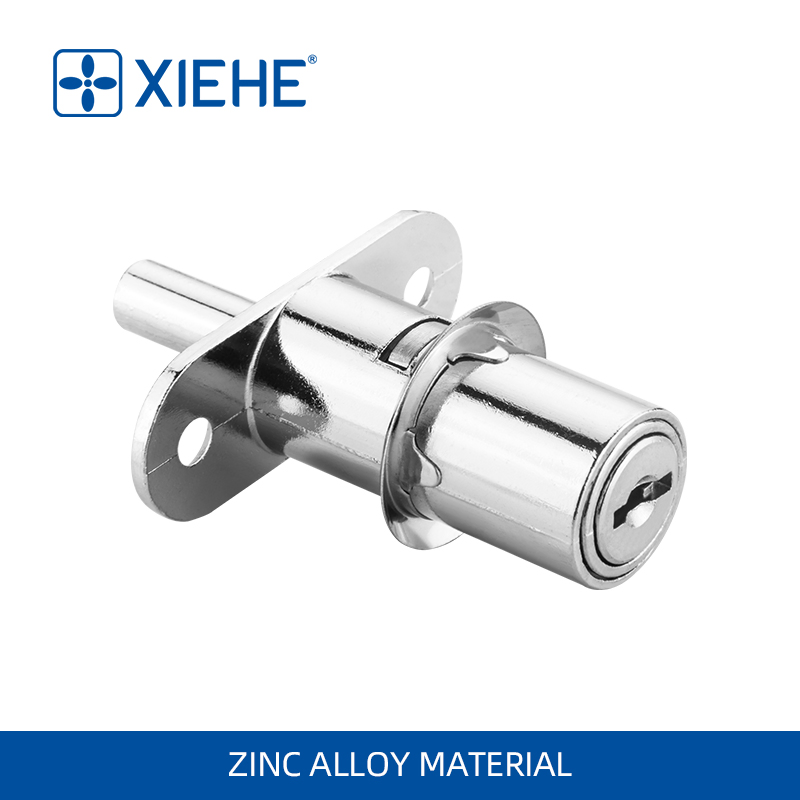High Quality Zinc Alloy Sliding Push Lock Furniture Hardware for Sliding Cabinet Door