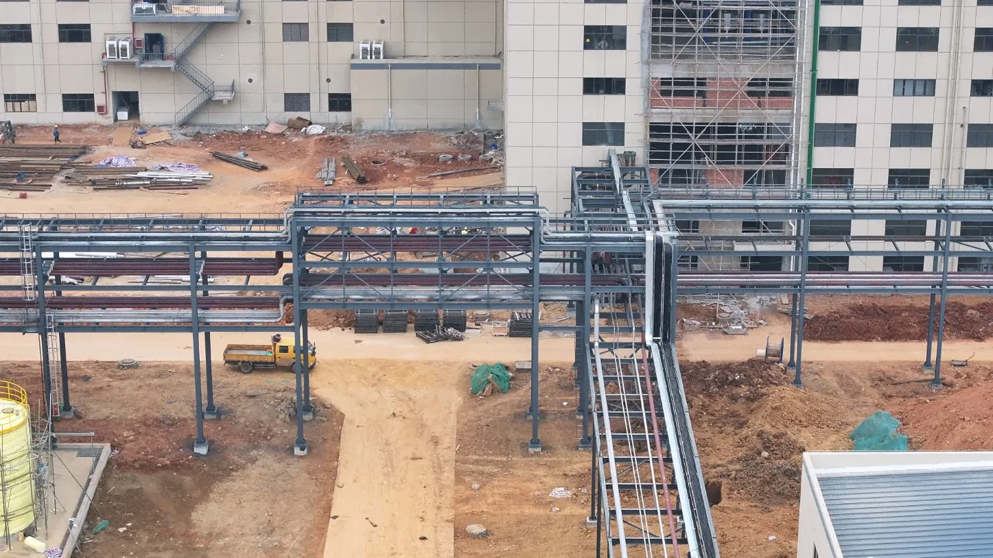 Customize OEM ODM Steel Structure Pedestrian Corridor for Office Building