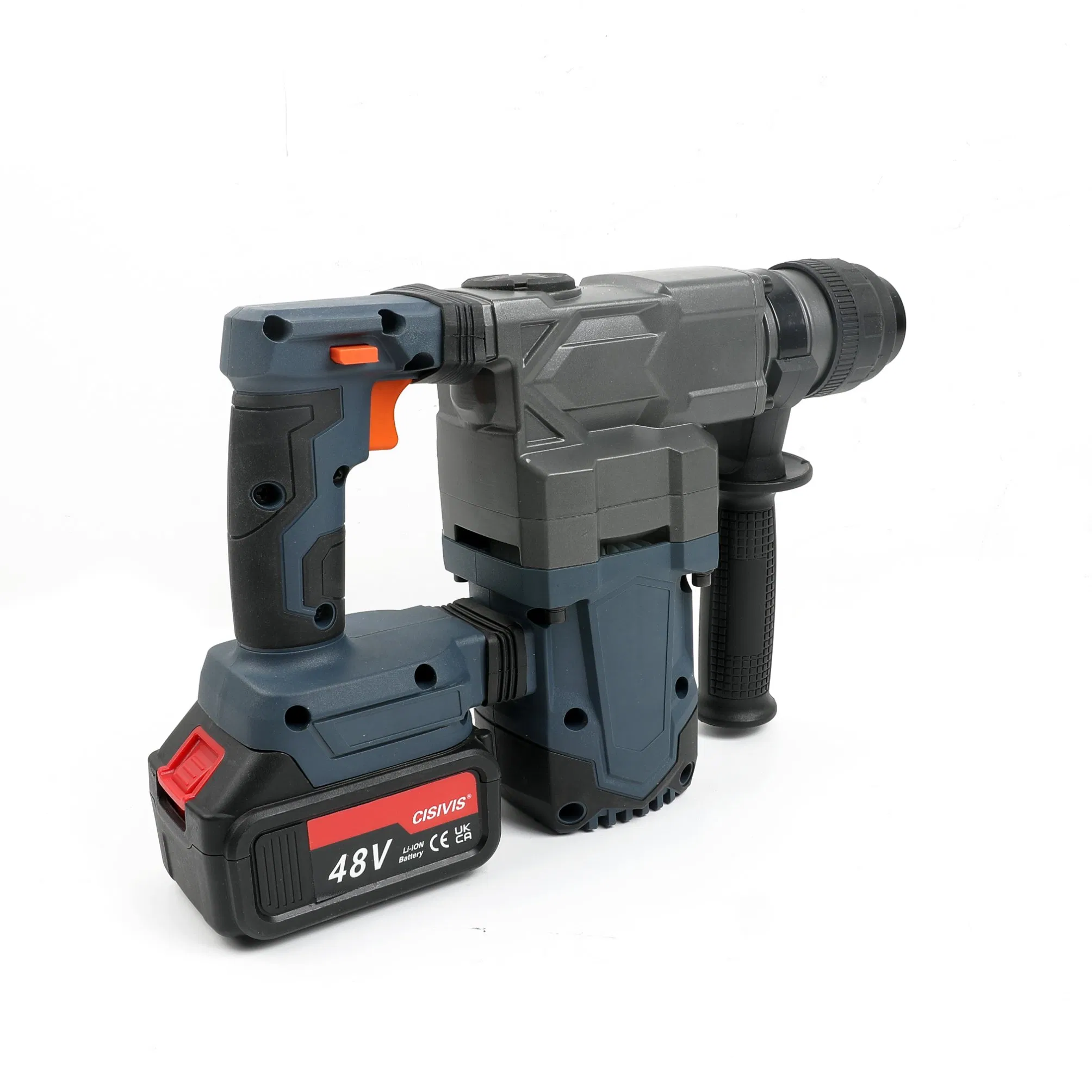 Cisivis Electric Hammer Set 20V Two Lithium Batteries Electric Hammer Drill