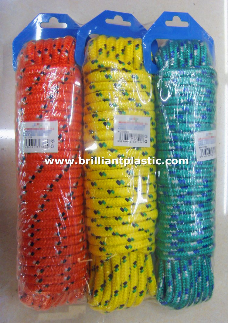 PP Nylon Polyester Multifilament Braided Rope Clothing Rope Climbing Rope