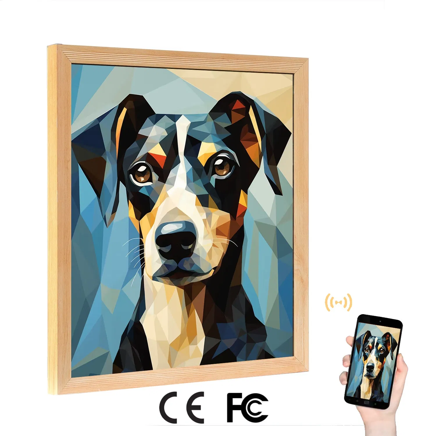 Цифровая фоторамка Brilliant 19.2 27.9 дюймов для музеев