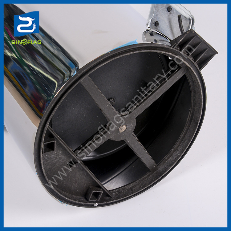 Hot Selling Foot Pedal Bin Stainless Steel Bathroom Step Trash Bin