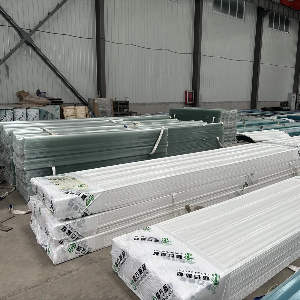 White FRP GRP Corrugated Roofing Sheet Roofing Board Roofing Material