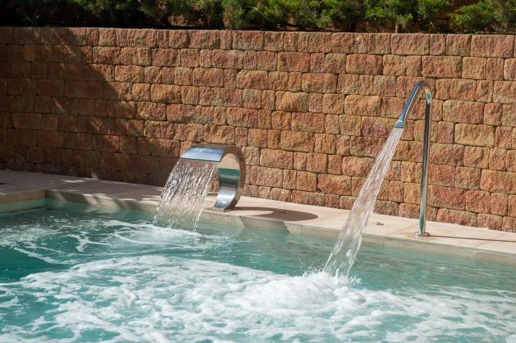 Outdoor Pool SPA Massage Equipment Stainless Steel Water Fountain