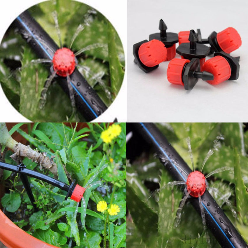 4L/H 1X Bend Arrow Dripper Give Plants Pots Water Micro Drip Irrigation Dripper