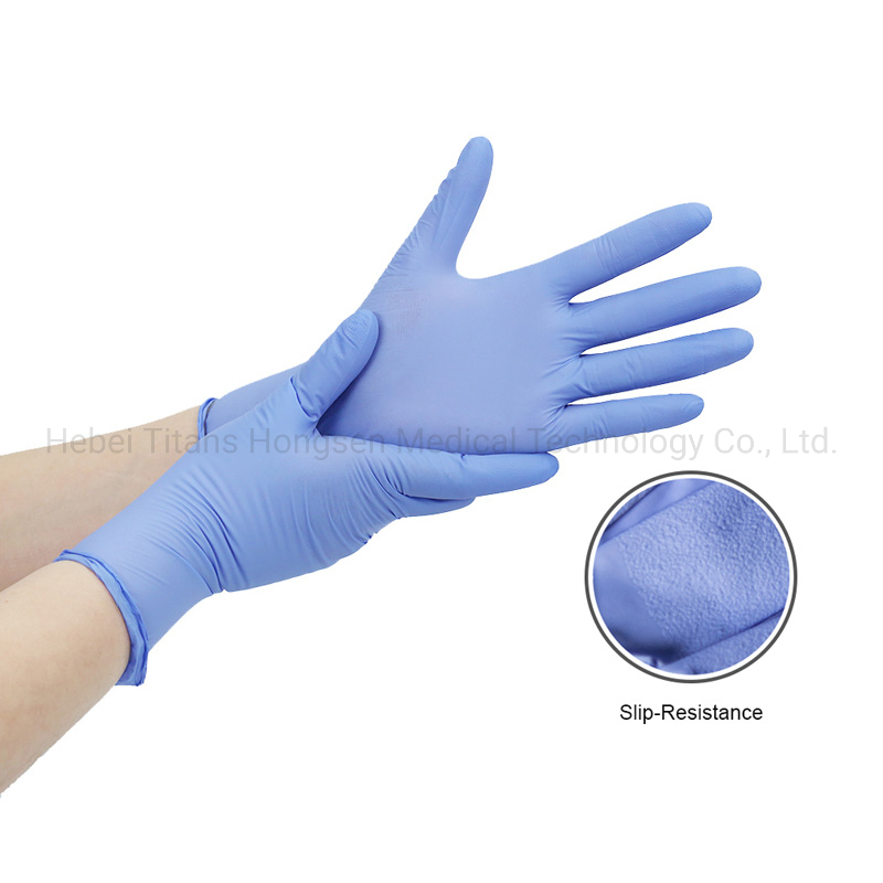 Disposable Manufacturer Powder Free Touch Screen Garden Nitrile Gloves for Industrial
