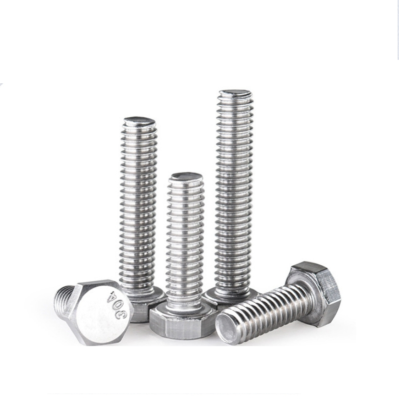 All Size DIN933 Stainless Steel 304 Hexagon Head Bolt