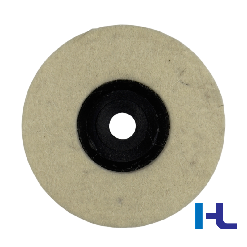 Plastic Backing Felt Sand Wool Pad Polishing Sanding Buffing Wheels Flap Disc for Polishing