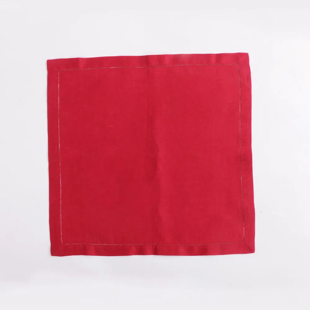 Factory Direct 50*50cm Pure Organic Cotton Easy to Clean Napkin Cloths