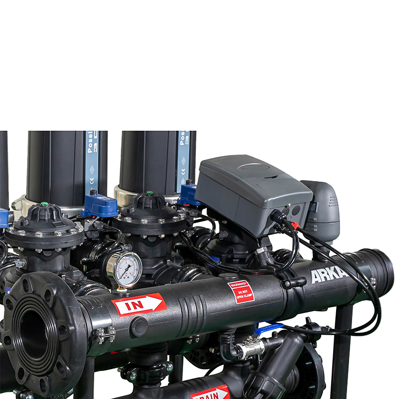 Auto Backwash Disc Filter System 3′ ′ *3for Industrial Thermal Power Plant Filtration