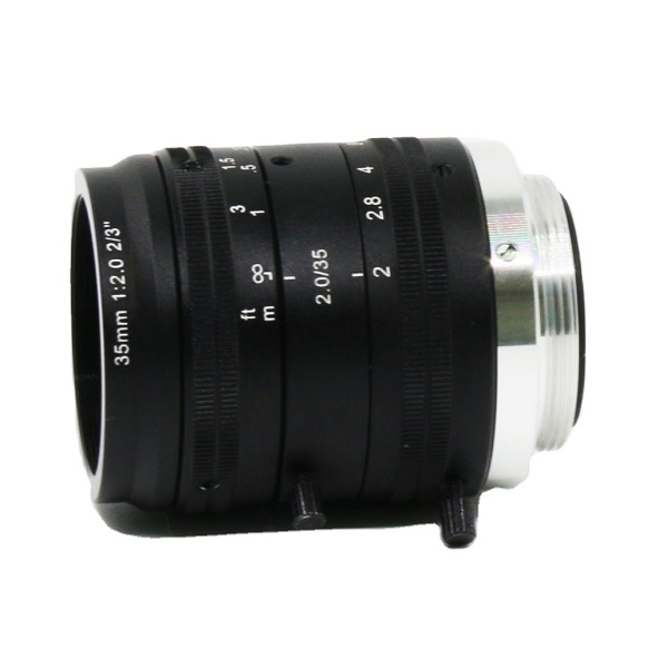 Объектив C-Mount 35mm F2.0 10MP для машинного зрения