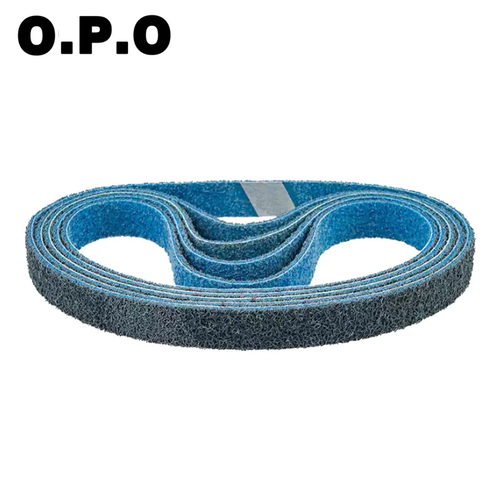 Hor Sale Abrasive Non-Woven Nylon Round Belt Multi-Color for Polishing Steel Products
