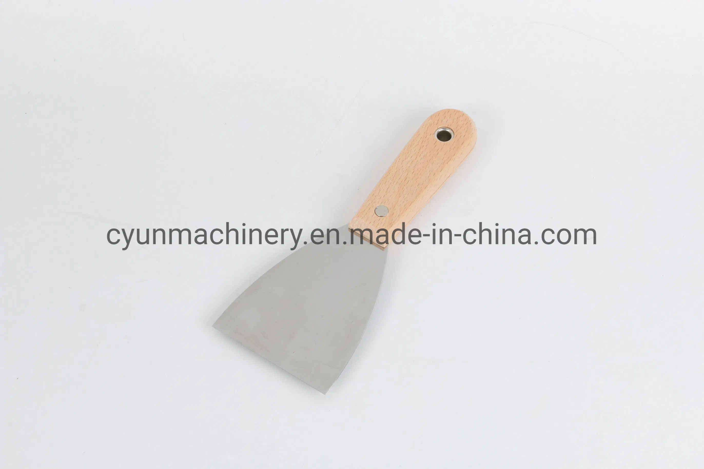 High Quality Wooden Handle Stainless Steel Putty Knife Scraper