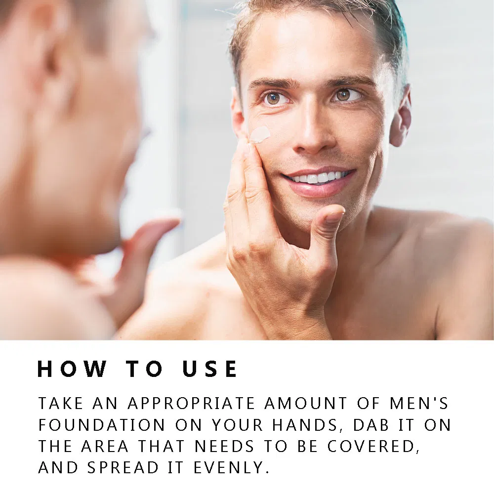 High Quality Wholesale Organic Whitening Men's Foundation Private Label