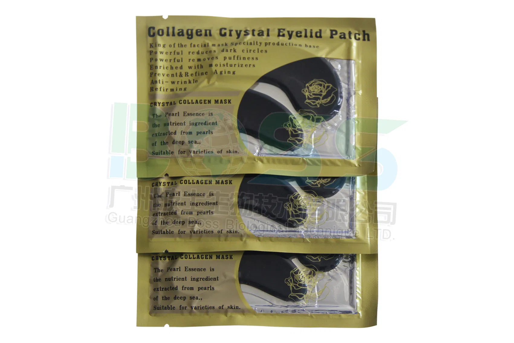Crystal Collagen Eye Mask 3D Eye Mask Wholesale Eye Mask for Puffy Eyes (OEM / OBM/ ODM)
