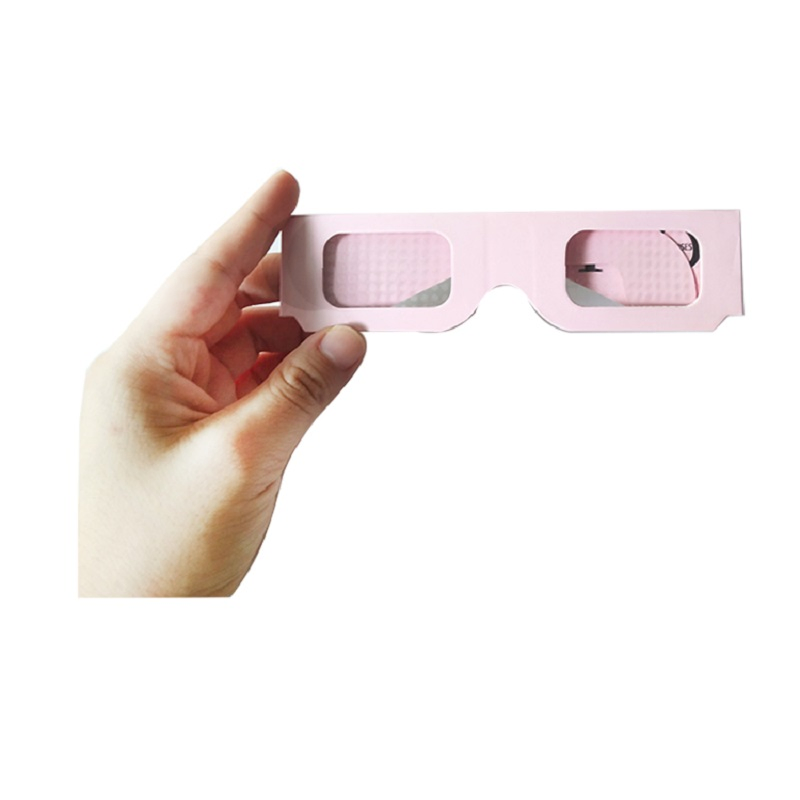 Factory Custom Printed Cardboard CE Diffraction Glasses for Light Show
