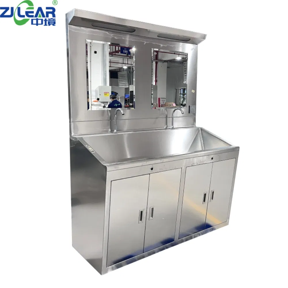 Stainless Steel Hospital Washing Basin Operating Theatre Scrub Wash Sink
