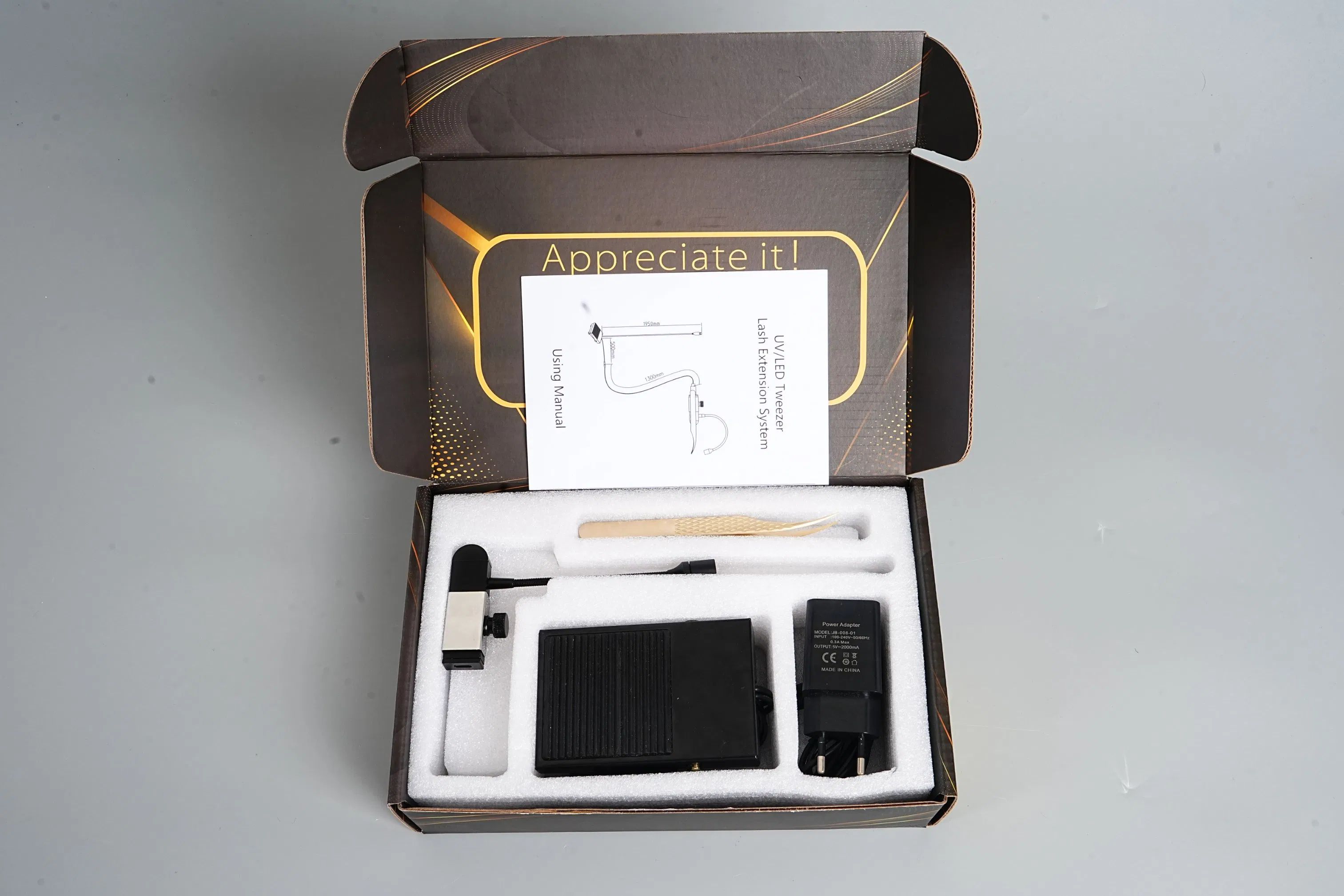 Starspeed Tweezers Light for UV LED Eyelash Extension 395nm Glue 2-3 Sec Cure