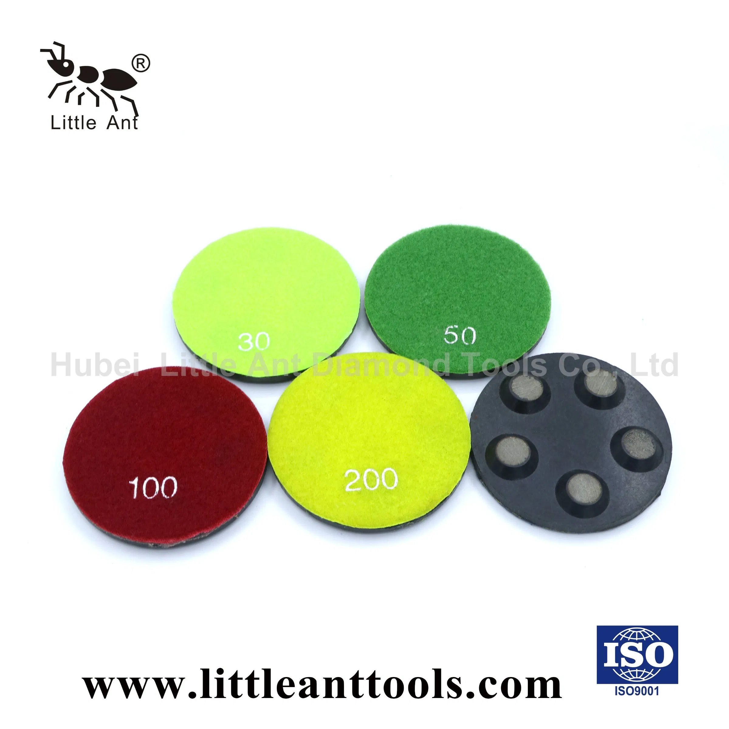 Five Segment Resin & Metal Floor Polishing Pad for Concrete Marble Granite