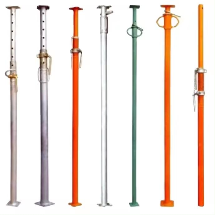 Adjustable Construction Steel Props for Supporting Formwork