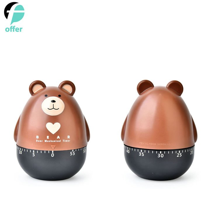 Lovely Bear Machinery Timer/ Kitchen Cartoon Timer