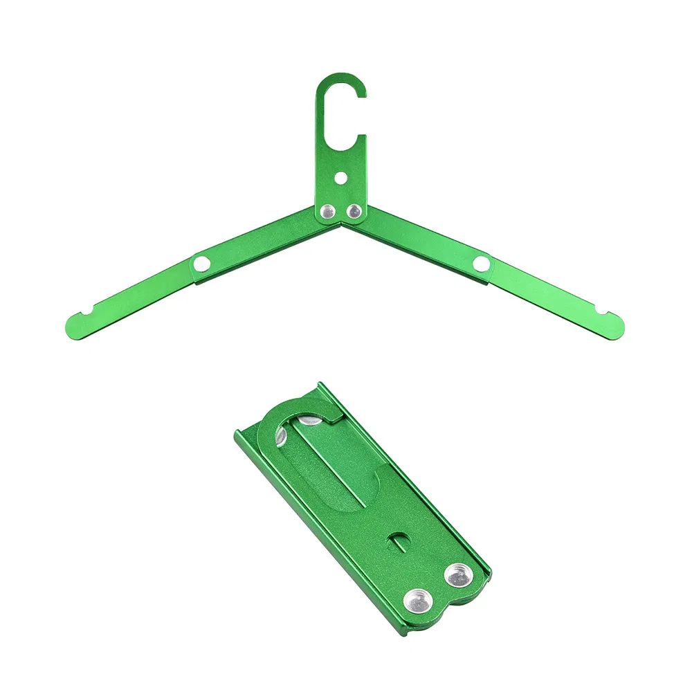 Portable Folding Aluminum Camping Hangers and Racks for Clothes Storage Wyz16048