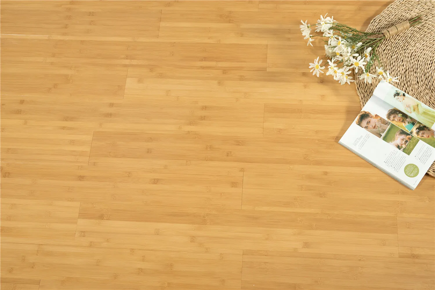 Бамбуковый паркет вертикальный, 915x1850 мм
