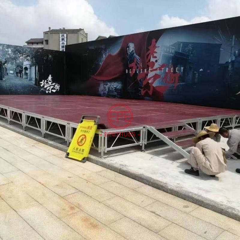 Aluminum Quick Assembly Frame Structure Lighting Stage Equipment Module Portable Stage for Wedding Exhibition Show