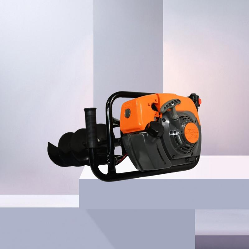 52cc Gasoline Earth Auger Machine for Agricultural and Farm Drilling