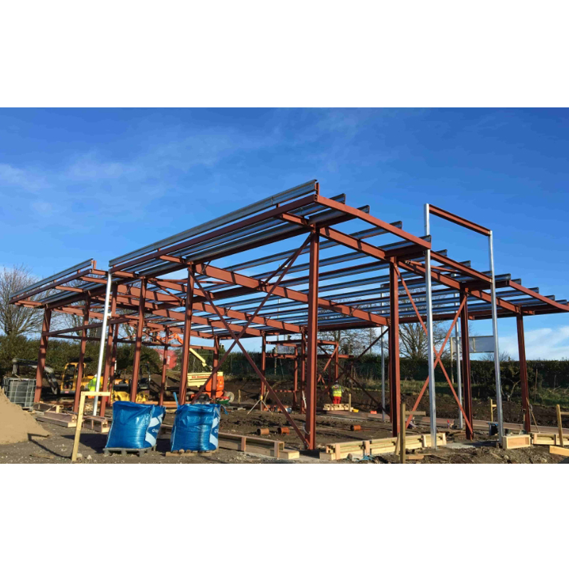 Easy Build Steel Building House for Prefab Coffee Store