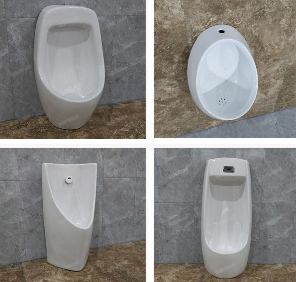 Wholesale Easy Clean Urinals for Men Gravity Flushing Wall Hung Bathroom Urinal