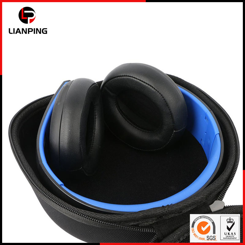 Custom High Quality Protective Travel Carrying Hard EVA Headphone Case