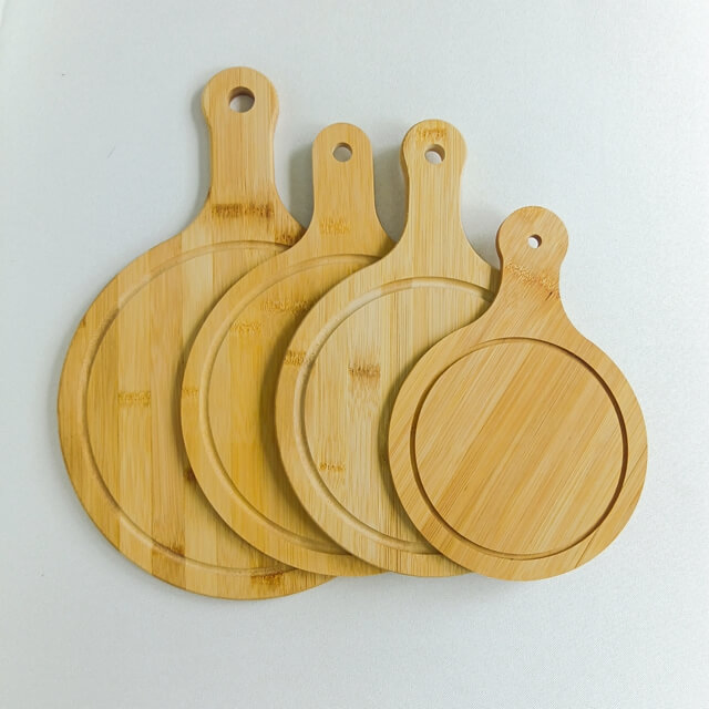 Bamboo Pizza Plate Bamboo Steak Board Bamboo Cutting Board Bamboo Chopping Board Bamboo Serving Plate