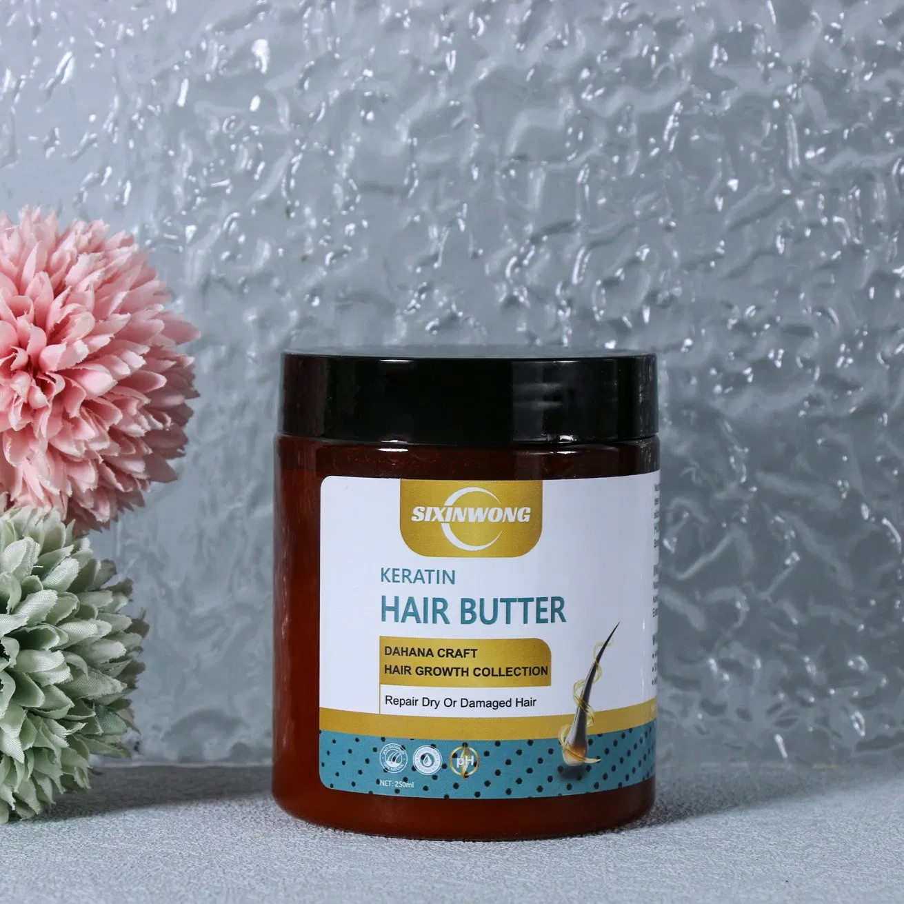 Beauty Cosmetics Hair Butter for Dry Damaged Deep Keratin Treatment