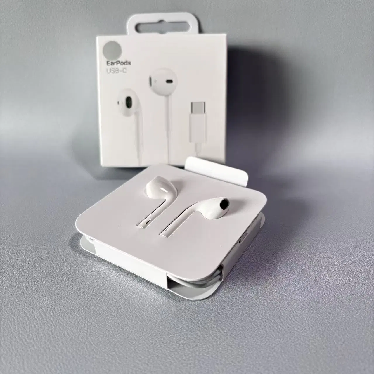 Наушники Earpods для iPhone, проводные, белые