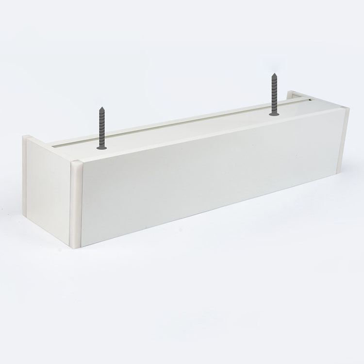 Wall Mount Aluminium Double Curtain Rails Curtain Box