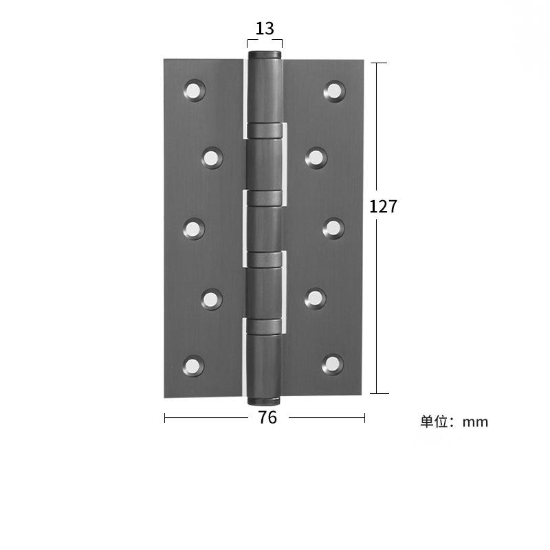 Stainless Iron Hydraulic Hinges Metal Hing Soft Close Multiple Colors Self Closing Door Hydraulic Hinges
