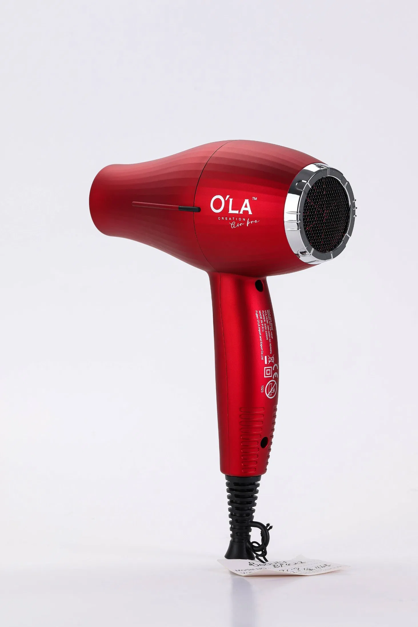 Professional High-Speed Hair Dryer with AC Motor for Salon Use
