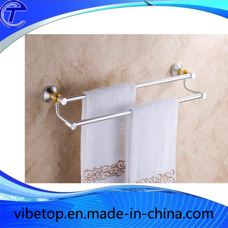 Multifunction Black Bathroom Towel Rack