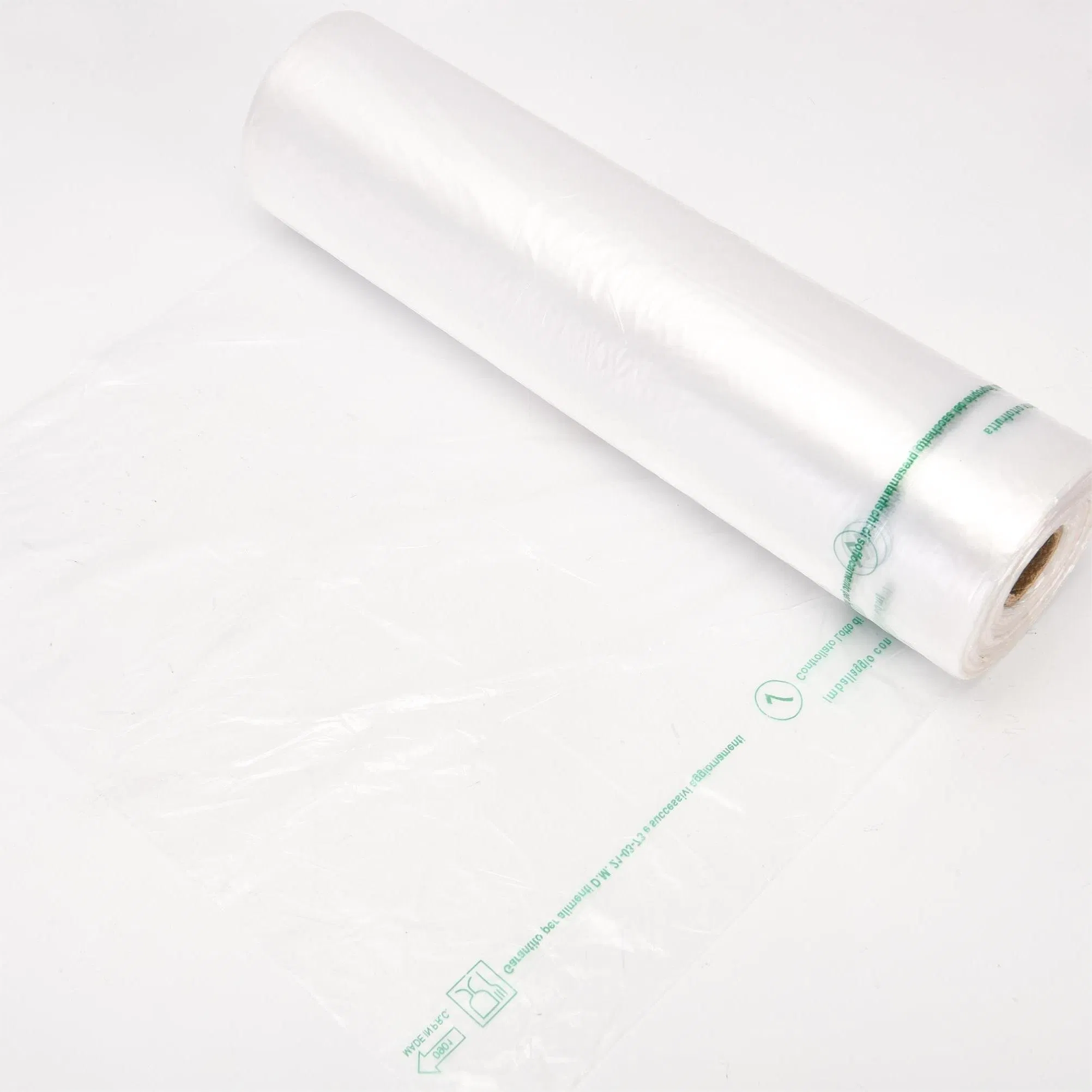 Factory Supply Food Grade Fruit Vegetable Packaging Plastic Grocery Bag for Supermarket